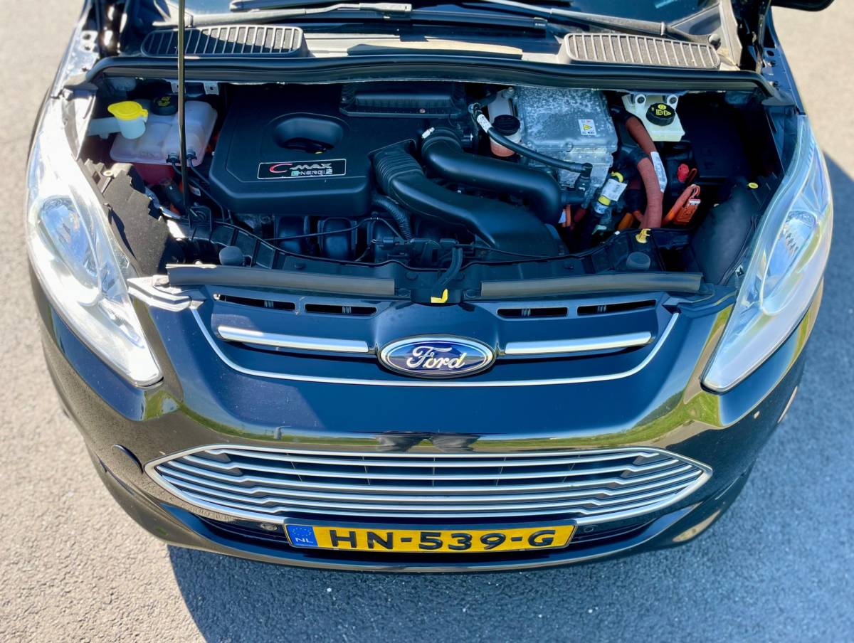 Ford C-MAX Ford C-Max 2.0 Plug-in Hybrid Titanium Plus, Aut, Pano, Cam, Leder, Cruise, Stoelverw, 2e eig afk, Geen import, Nap, Volledig oh!