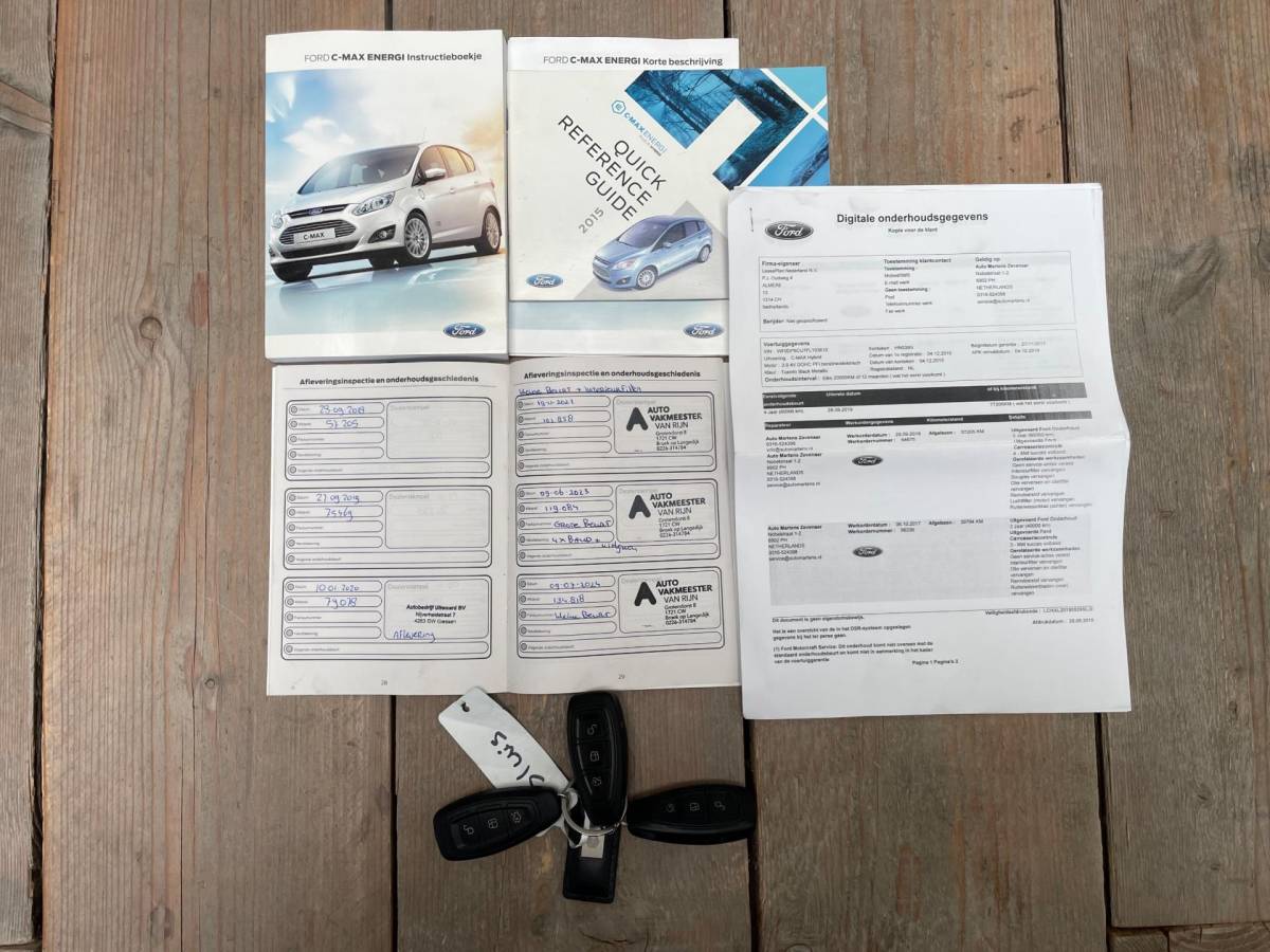 Ford C-MAX Ford C-Max 2.0 Plug-in Hybrid Titanium Plus, Aut, Pano, Cam, Leder, Cruise, Stoelverw, 2e eig afk, Geen import, Nap, Volledig oh!