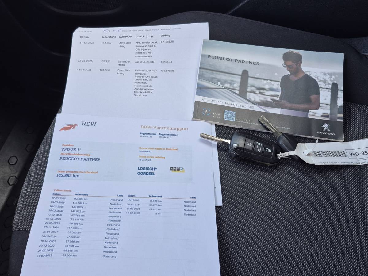 Peugeot Partner Peugeot Partner 1.5 BlueHDI Premium