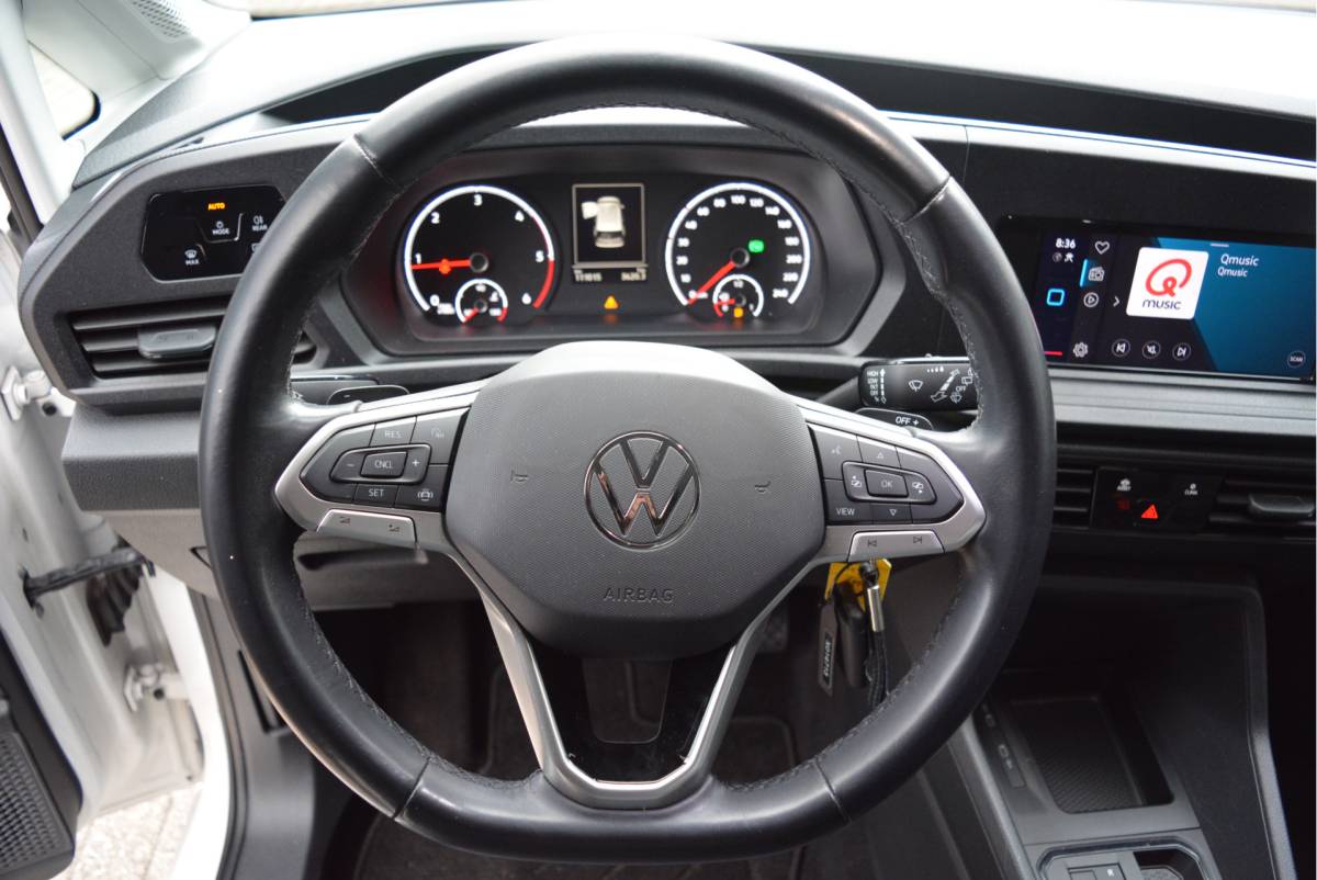 Volkswagen Caddy Volkswagen Caddy Cargo Maxi L2 2.0 123PK TDI Comfort Executive ✅ 18INCH ✅ Trekhaak ✅ PDC ✅ Orig. NL ✅ NAP ✅