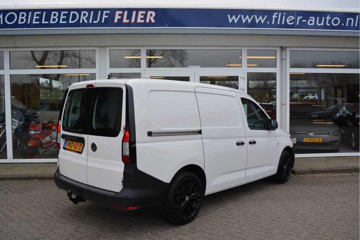 Volkswagen Caddy Volkswagen Caddy Cargo Maxi L2 2.0 123PK TDI Comfort Executive ✅ 18INCH ✅ Trekhaak ✅ PDC ✅ Orig. NL ✅ NAP ✅