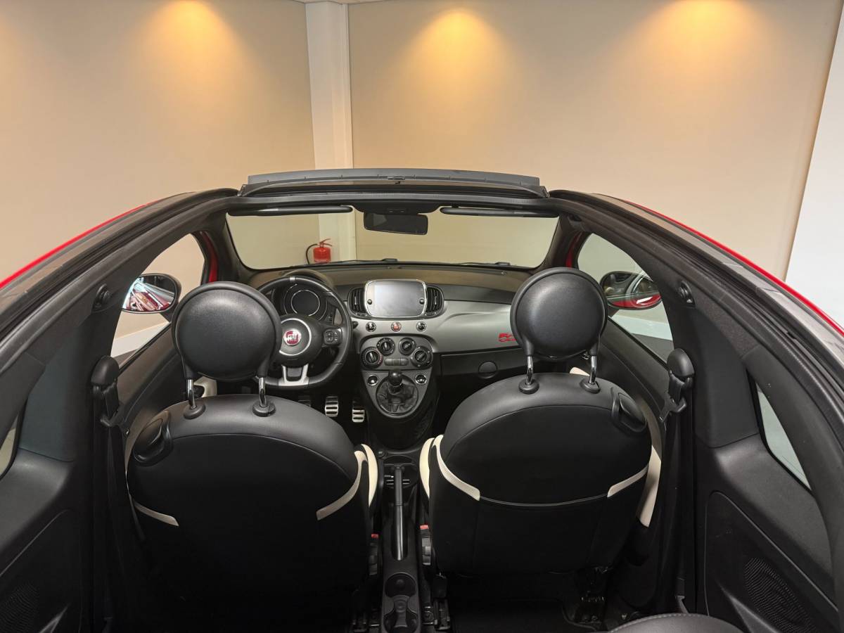 Fiat 500C Fiat 500C 1.2 S *Sport Cabrio* Distr.riem VV|Carplay|Verlaagd|500s|Cruise