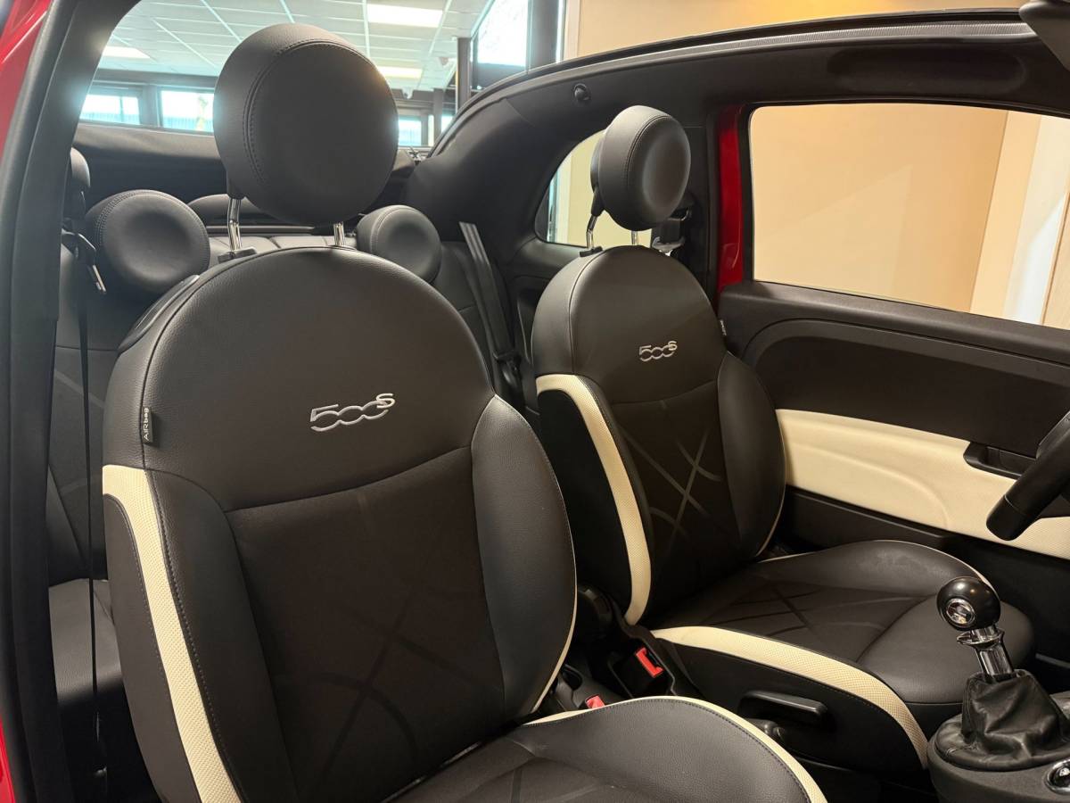 Fiat 500C Fiat 500C 1.2 S *Sport Cabrio* Distr.riem VV|Carplay|Verlaagd|500s|Cruise