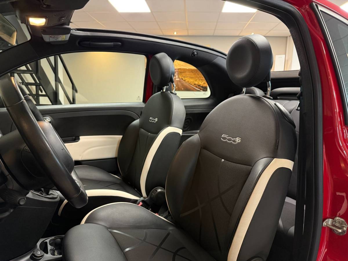 Fiat 500C Fiat 500C 1.2 S *Sport Cabrio* Distr.riem VV|Carplay|Verlaagd|500s|Cruise