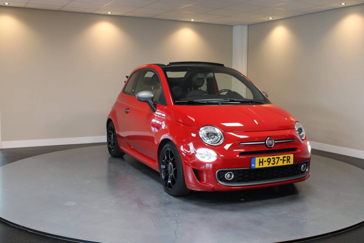 Fiat 500C Fiat 500C 1.2 S *Sport Cabrio* Distr.riem VV|Carplay|Verlaagd|500s|Cruise