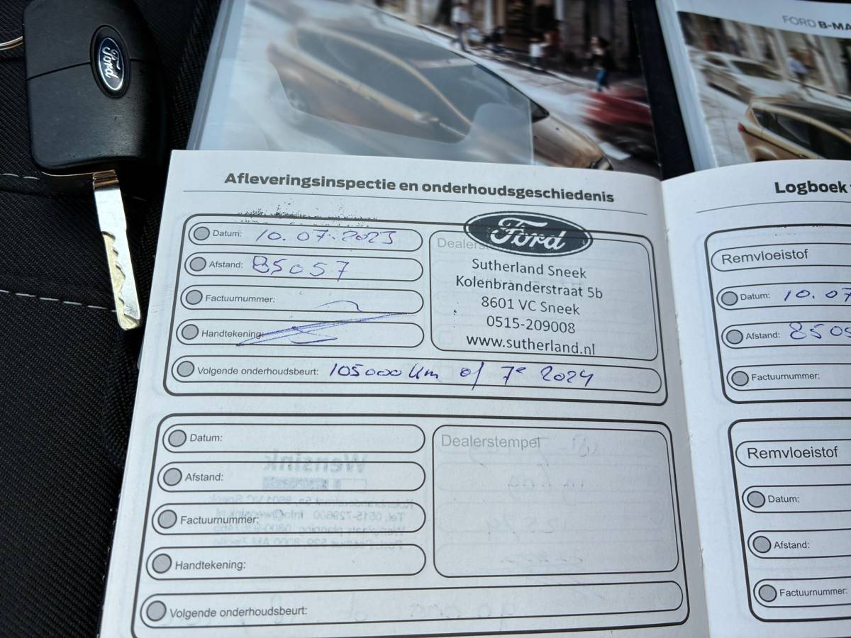 Ford B-MAX Ford B-Max 1.0 EcoBoost Titanium | Navi + Clima + Cruise nu €7.975,-!!