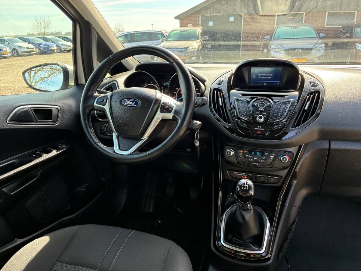 Ford B-MAX Ford B-Max 1.0 EcoBoost Titanium | Navi + Clima + Cruise nu €7.975,-!!