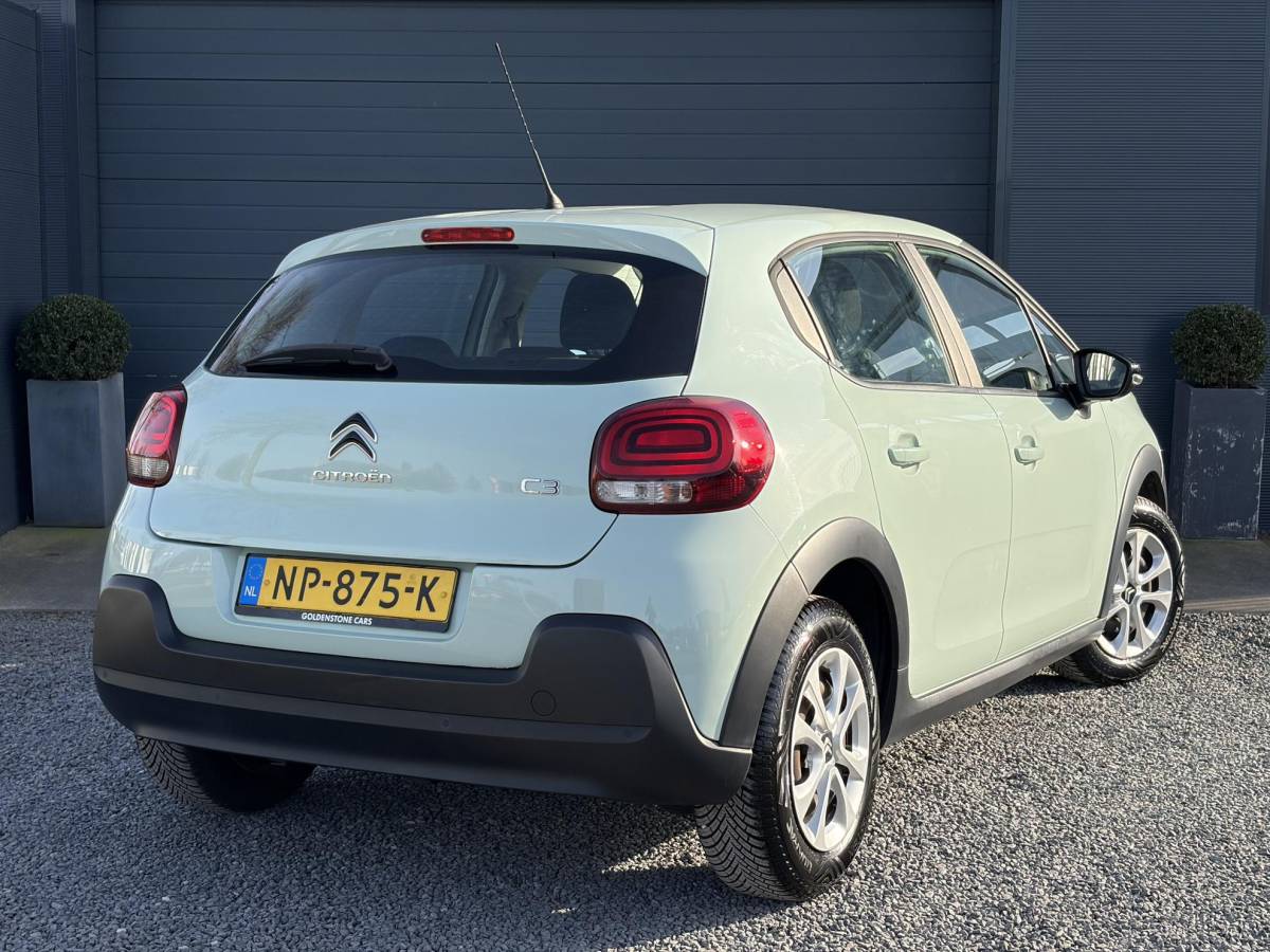 Citroën C3 Citroen C3 1.2 PureTech Feel 2e Eigenaar,Airco,Cruise,Rijstrooksensor,Pdc,Weinig km,N.A.P,Zeer Zuinig,Nieuwe Apk bij Aflevering