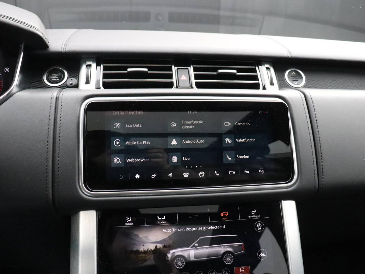 Land Rover Range Rover Land Rover Range Rover P400 Autobiography | MEMORY | LEDER | PANO-DAK | TREKHAAK | MERIDIAN | 360° CAMERA | CRUISE | STOELVERK. | STOEL/STUURVERW. |