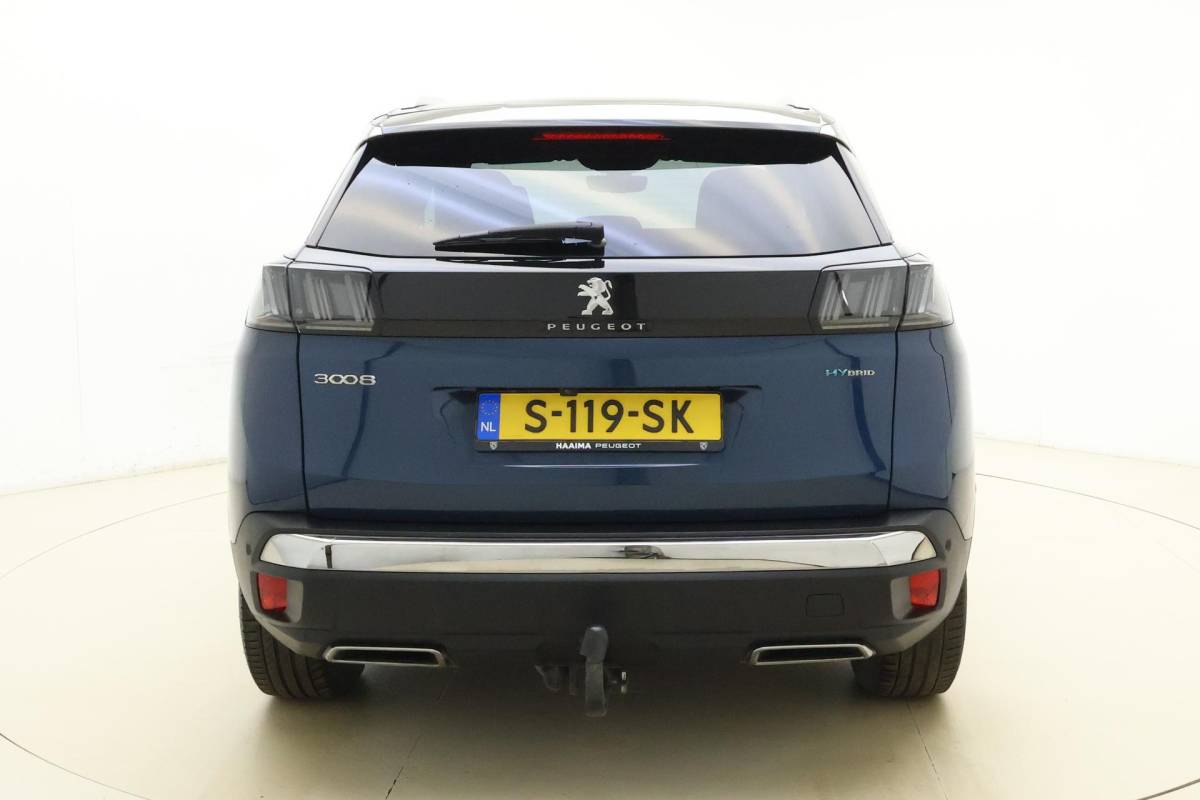 Peugeot 3008 Peugeot 3008 1.6 HYbrid 225 GT Automaat | Navigatie | Trekhaak | Climate Control | Cruise Control Adaptie | Keyless entry en Start | Zwart Dak | Camera