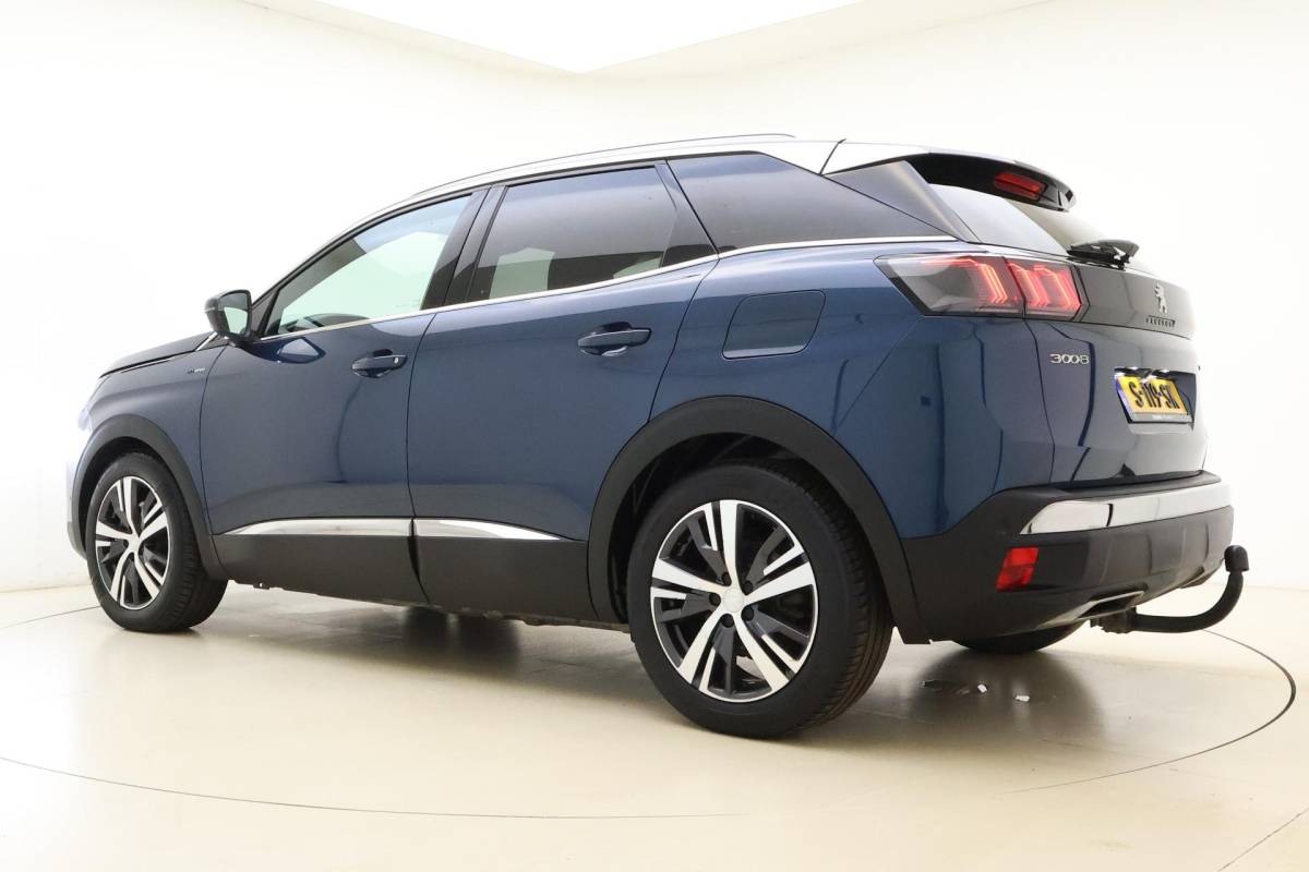 Peugeot 3008 Peugeot 3008 1.6 HYbrid 225 GT Automaat | Navigatie | Trekhaak | Climate Control | Cruise Control Adaptie | Keyless entry en Start | Zwart Dak | Camera