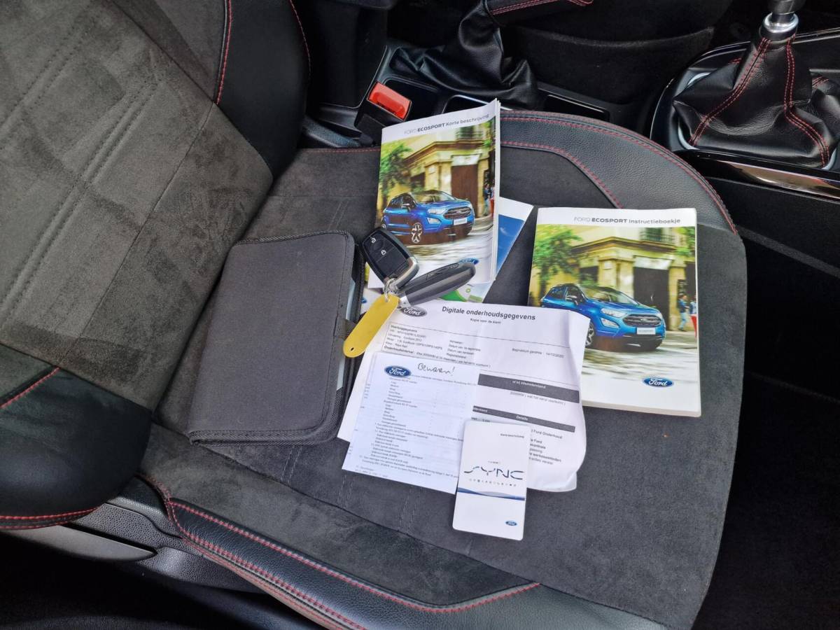 Ford EcoSport Ford EcoSport 1.0 EcoBoost ST-Line 125PK|Trekhaak|Clima|Camera|B&O-audio|PDC|Carplay|22.992KM|