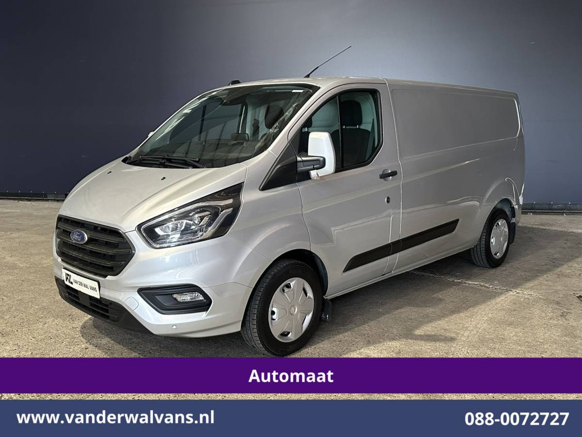 Ford Transit Custom Ford Transit Custom 2.0 TDCI 131pk Automaat L2H1 Inrichting Euro6 Airco | Camera | Xenon | Apple Carplay | Cruisecontrol Android Auto, Stoelverwarming, Verwarmde voorruit, Parkeersensoren, Bijrijdersbank