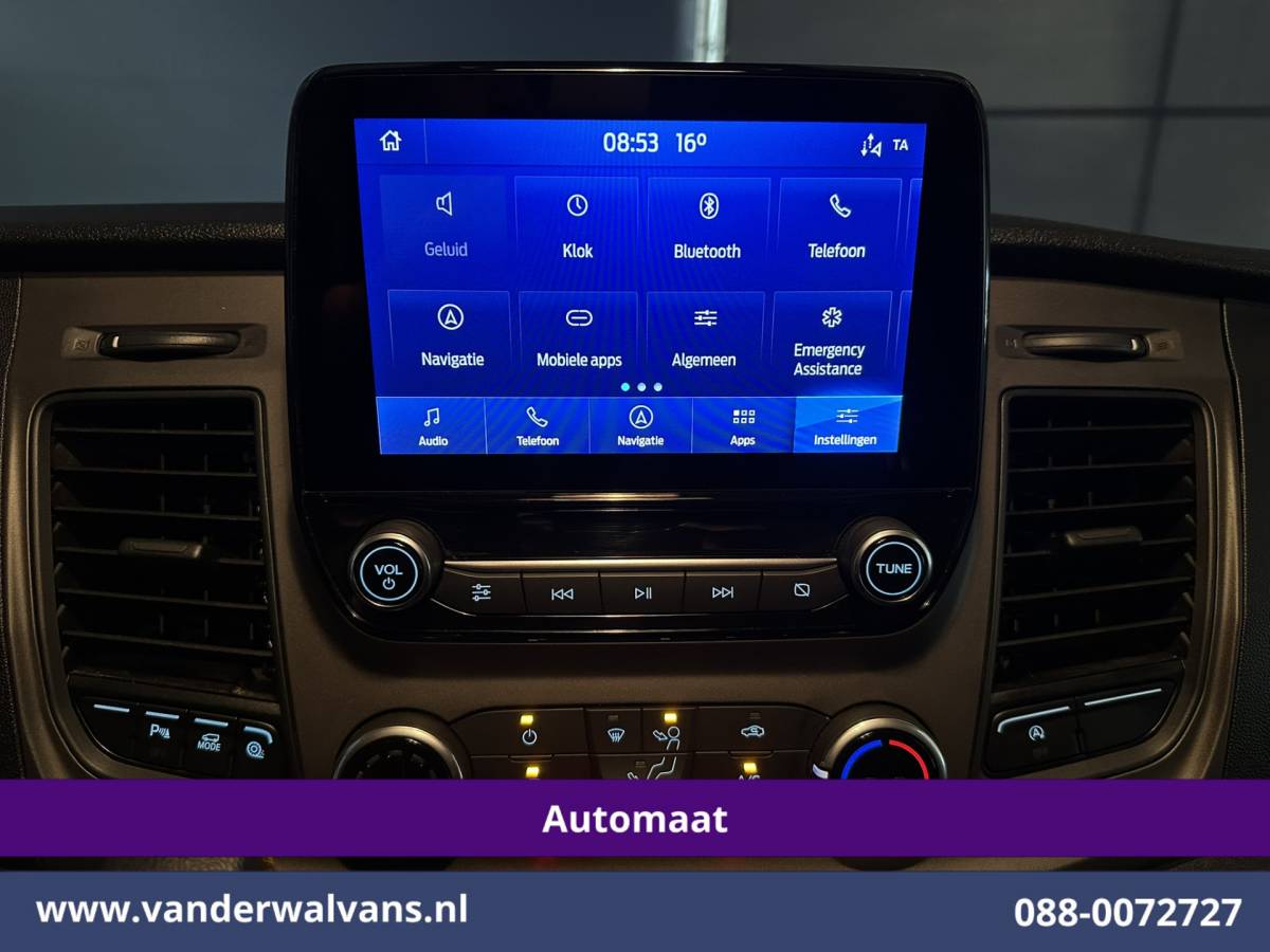 Ford Transit Custom Ford Transit Custom 2.0 TDCI 131pk Automaat L2H1 Inrichting Euro6 Airco | Camera | Xenon | Apple Carplay | Cruisecontrol Android Auto, Stoelverwarming, Verwarmde voorruit, Parkeersensoren, Bijrijdersbank