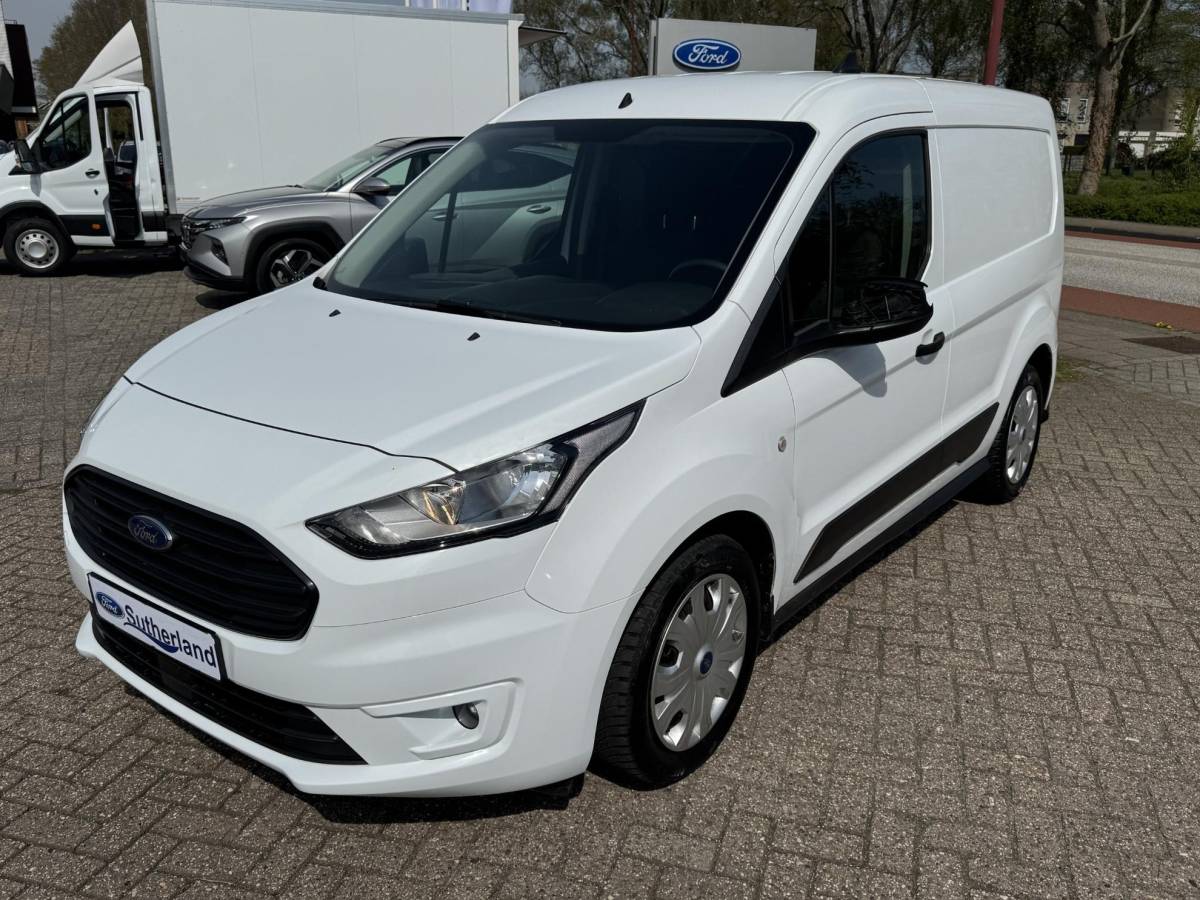 Ford Transit Connect Ford Transit Connect 1.5 EcoBlue L1 Trend |SCI| 75pk Airco | Bluetooth | Dakdragers | Houten Laadvloer | incl Inbouw