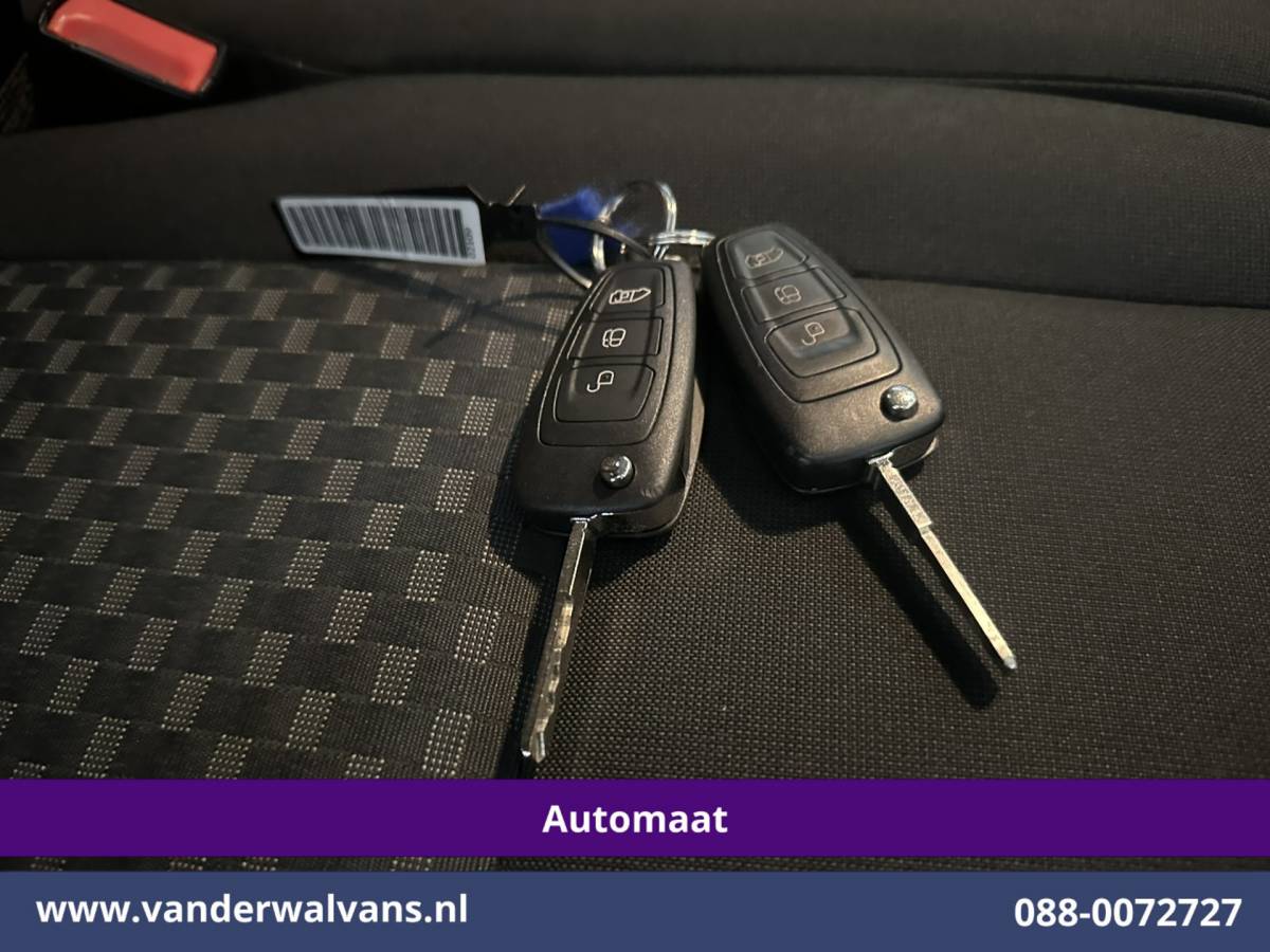 Ford Transit Custom Ford Transit Custom 2.0 TDCI 131pk Automaat L2H1 Euro6 Airco | Camera | Apple Carplay | Cruisecontrol | LED | Trekhaak Android Auto, Parkeersensoren, Bijrijdersbank