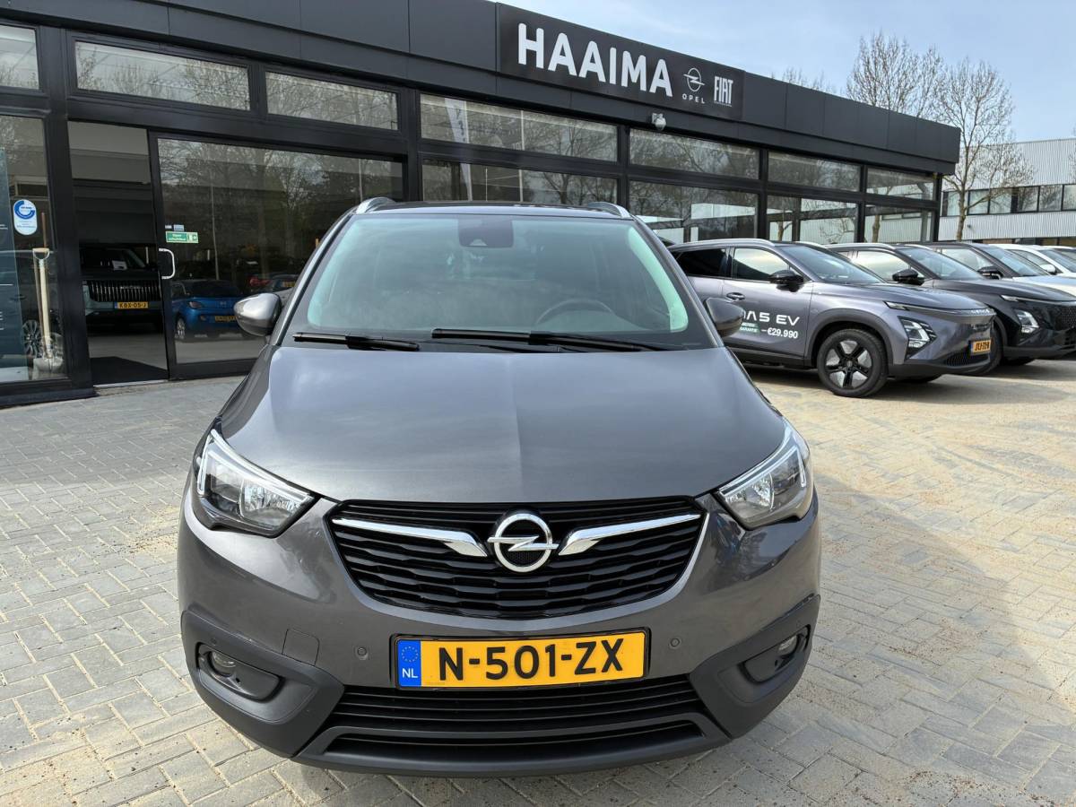 Opel Crossland X Opel Crossland X 1.2 Turbo Online Edition | Climate control | Stoel & Stuurverwarming | Elektrisch Pakket | Apple Carplay/Android Auto | Trekhaak | LM-Velgen | Cruisecontrol | Camera