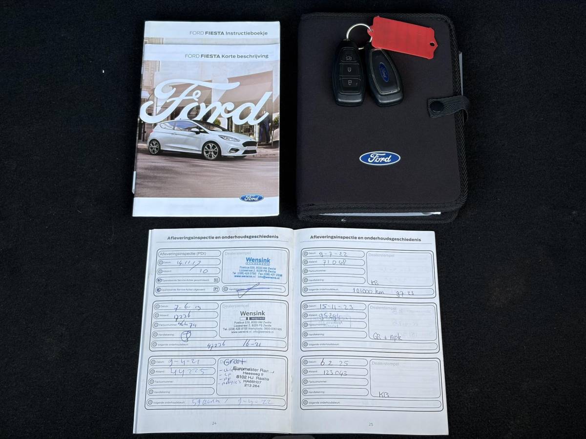 Ford Fiesta Ford Fiesta 1.0 EcoBoost Titanium 2e Eigenaar,6 Bak,Camera,Trekhaak,Navi,102pk,Pdc V+A,Lm velgen,5 Deurs,N.A.P,Net beurt gehad,Bj 11-2017,Rijstrooksensor,Apk tot 12-2026