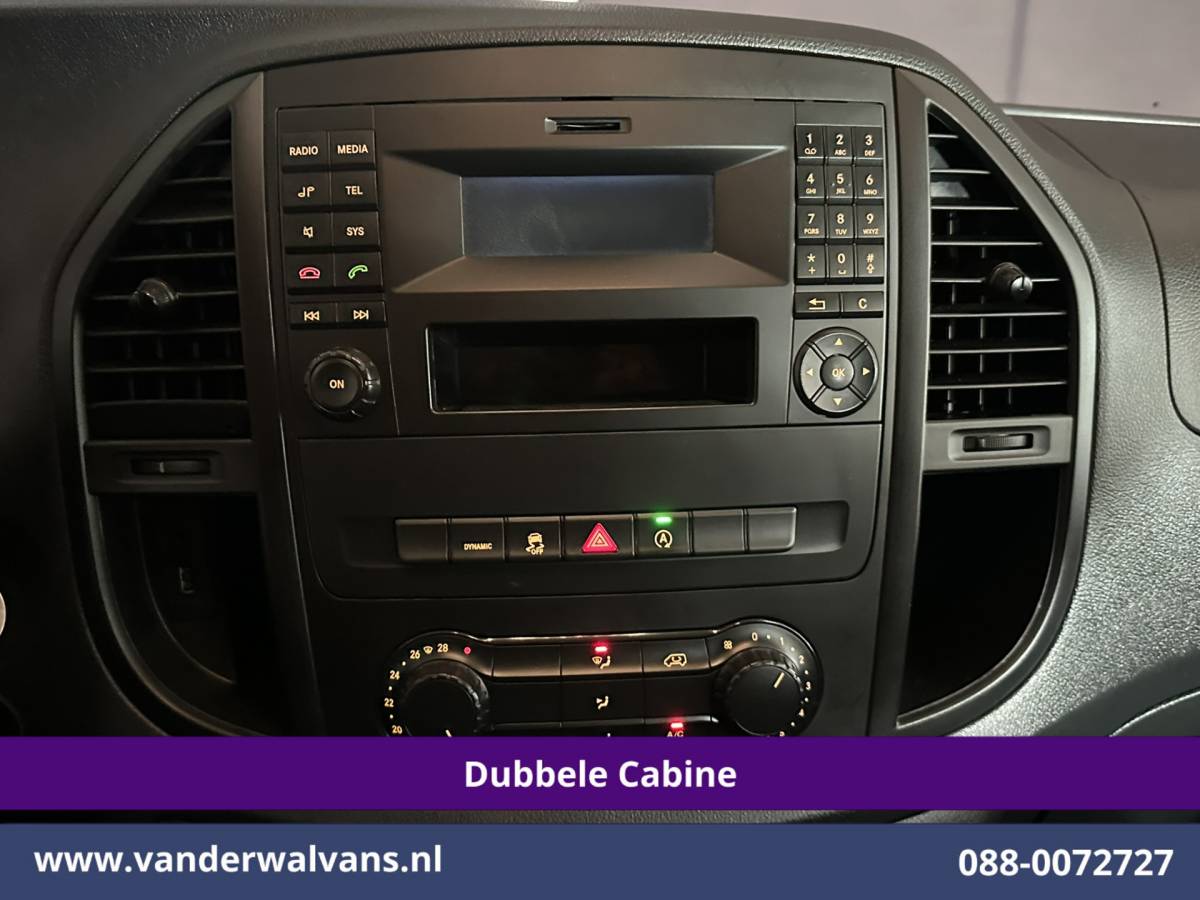 Mercedes-Benz Vito Mercedes-Benz Vito 114 CDI 136pk Automaat Dubbele Cabine Euro6 Airco | 5-Zits | Cruisecontrol