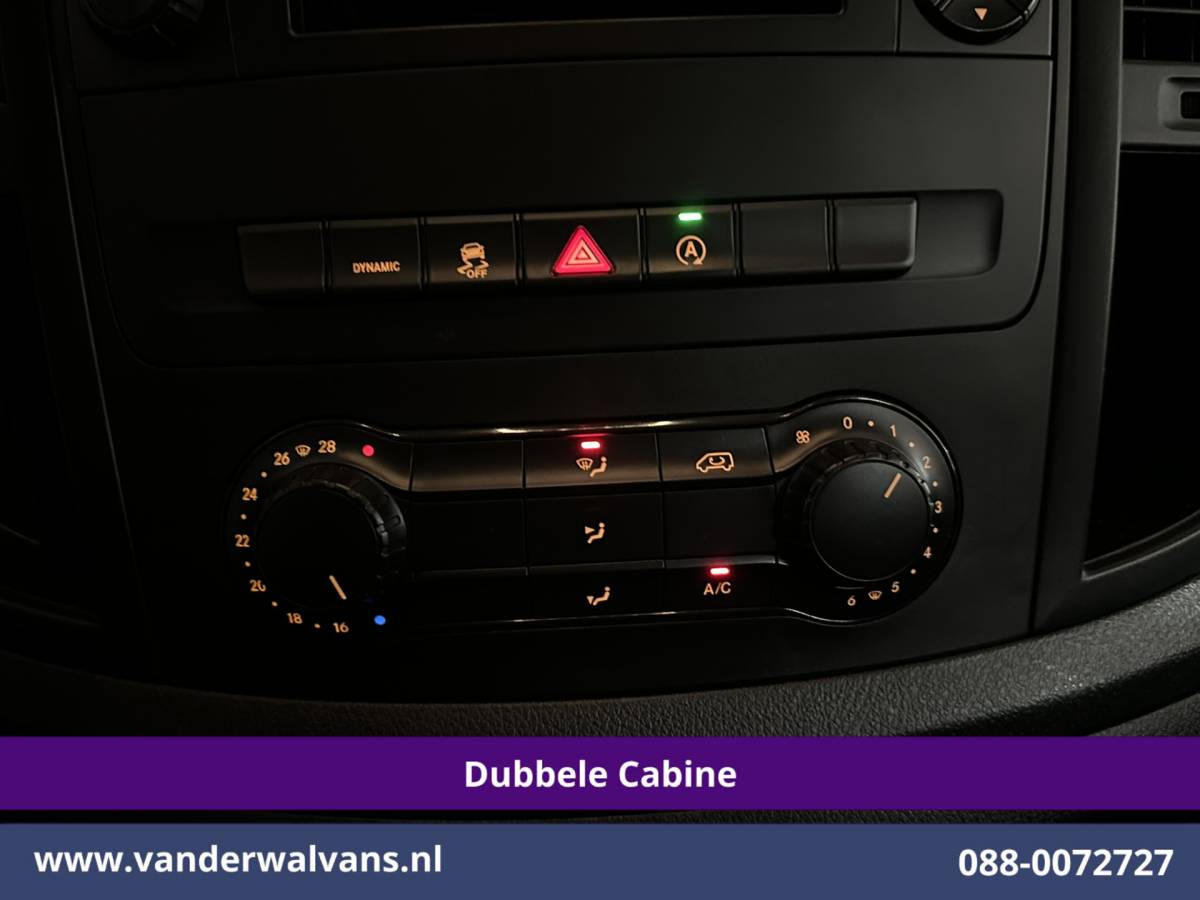 Mercedes-Benz Vito Mercedes-Benz Vito 114 CDI 136pk Automaat Dubbele Cabine Euro6 Airco | 5-Zits | Cruisecontrol