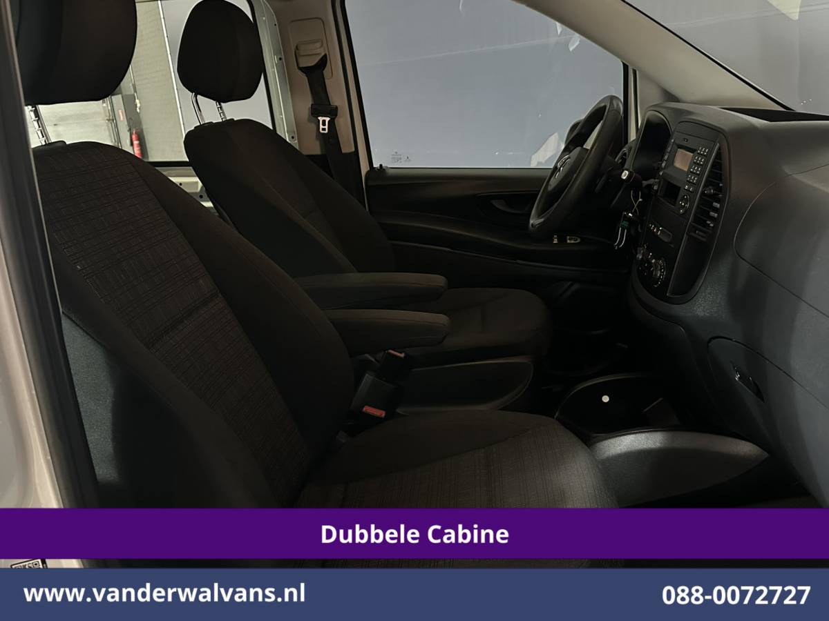 Mercedes-Benz Vito Mercedes-Benz Vito 114 CDI 136pk Automaat Dubbele Cabine Euro6 Airco | 5-Zits | Cruisecontrol