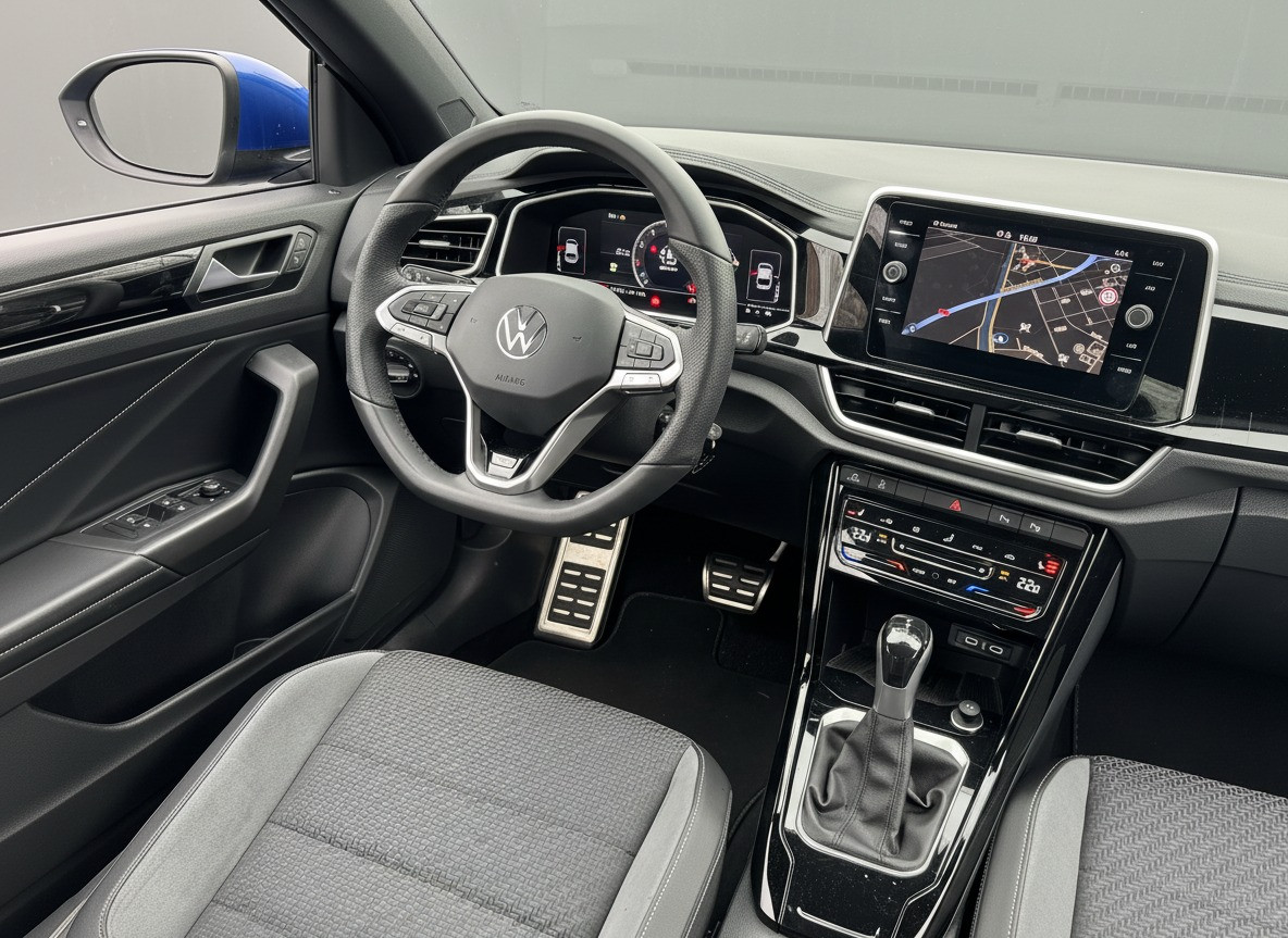 Volkswagen T-Roc Volkswagen T-Roc Cabrio 1.5 TSI 150PK DSG R-LINE SPORT LED/NAVI/CARPLAY/FABRIEKS GARANTIE