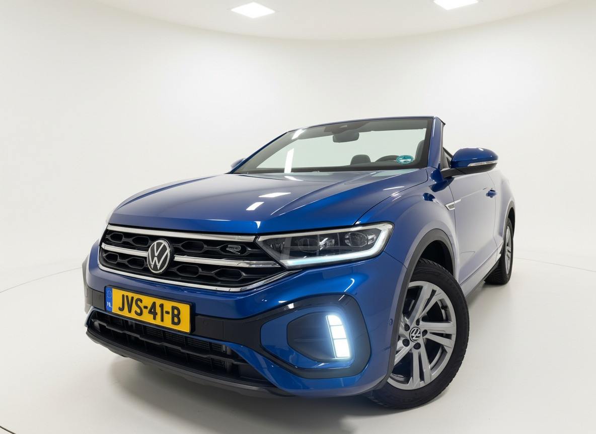 Volkswagen T-Roc Volkswagen T-Roc Cabrio 1.5 TSI 150PK DSG R-LINE SPORT LED/NAVI/CARPLAY/FABRIEKS GARANTIE