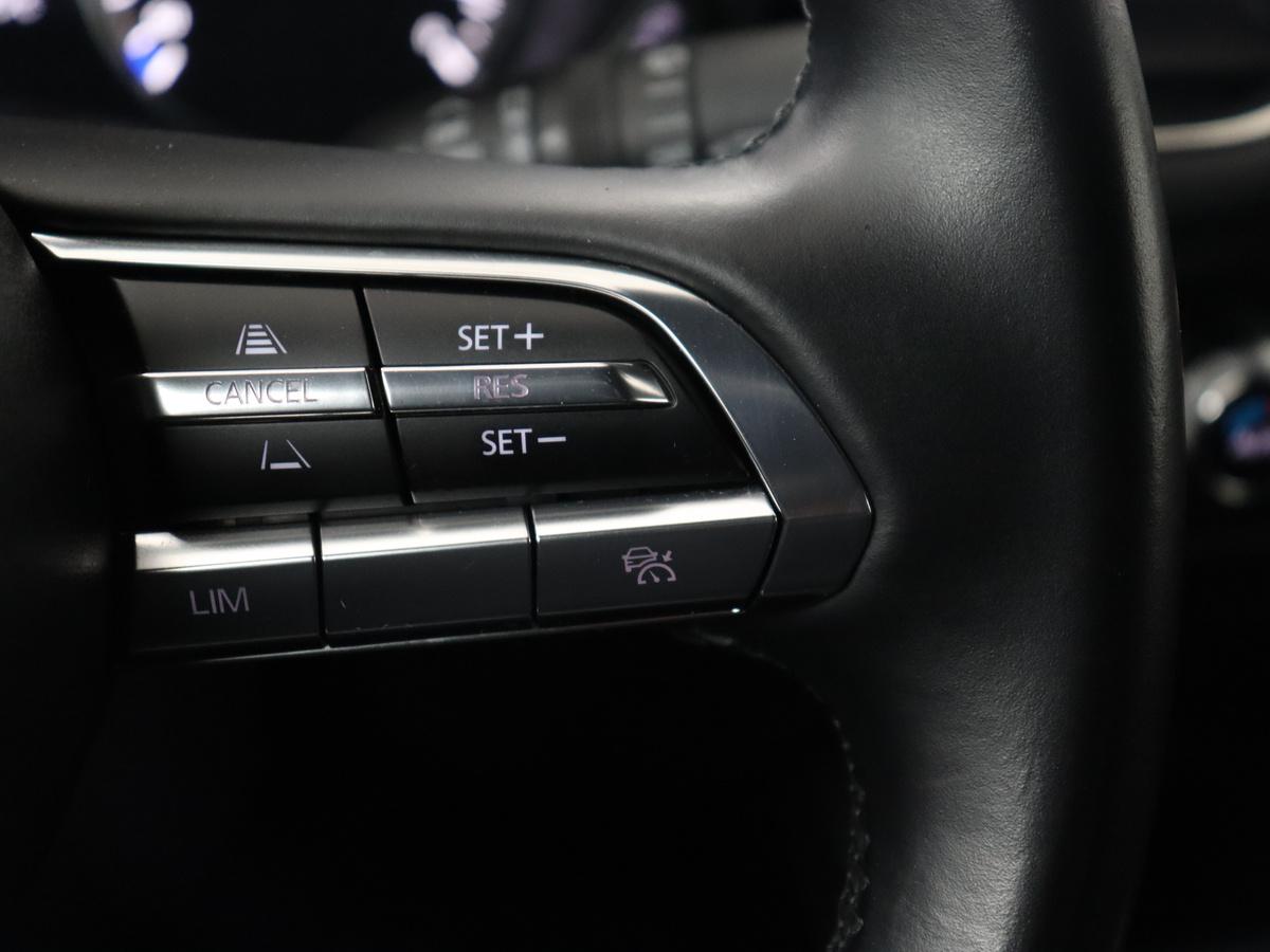 Mazda 3 Mazda 3 2.0 e-SkyActiv-G M Hybrid 150 Homura |  Stoelverwarming | Head-Up | Adaptive cruise | Camera | Carplay | Keyless | Full LED | Navigatie | Dodehoek detectie | 58.800km NAP | Origineel NL