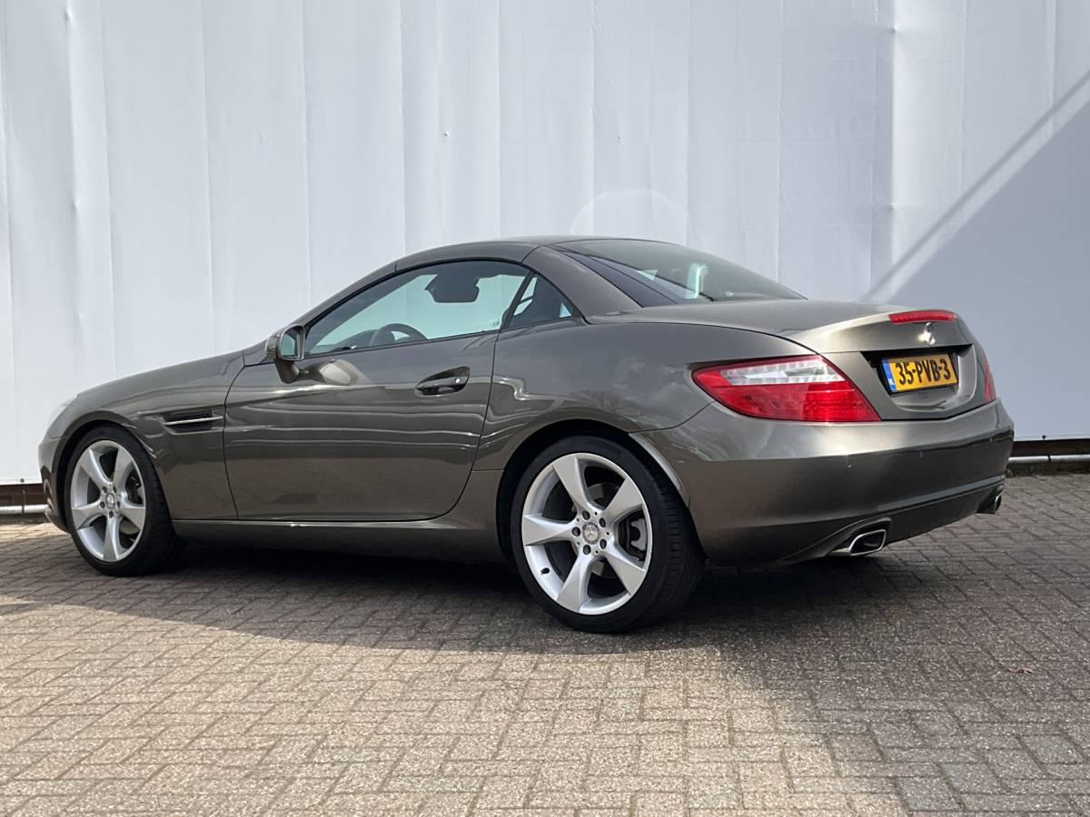 Mercedes-Benz SLK Mercedes-Benz SLK-klasse 200 Aut7 Leer Pano Airscarf Xenon Orig.NL+NAP