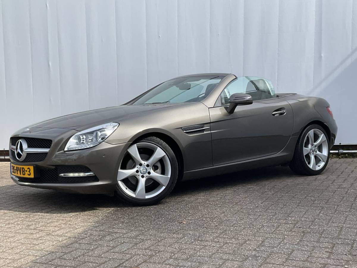 Mercedes-Benz SLK Mercedes-Benz SLK-klasse 200 Aut7 Leer Pano Airscarf Xenon Orig.NL+NAP
