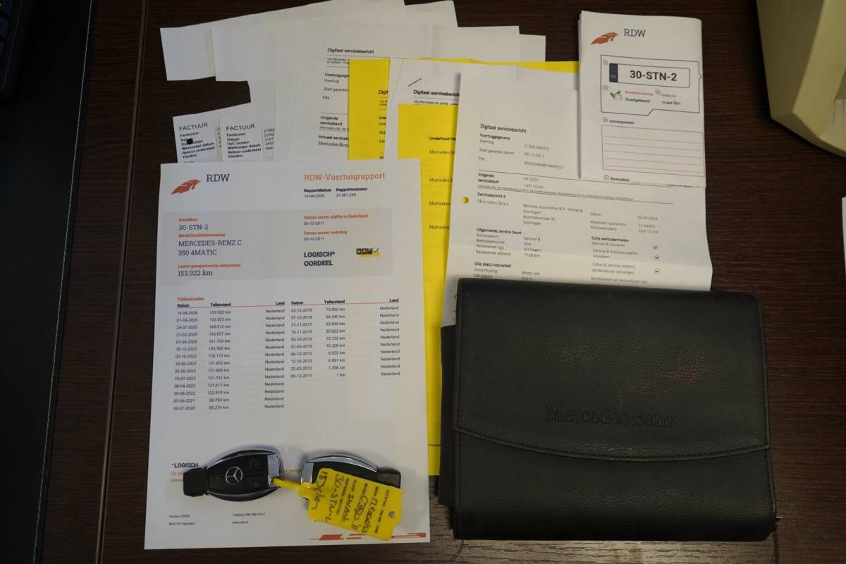 Mercedes-Benz C-Klasse Mercedes-Benz C-klasse 350 4M Elegance V6 306pk Facelift NAP