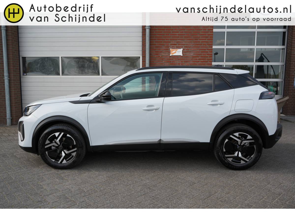 Peugeot 2008 Peugeot 2008 1.2 PureTech 101 pk Allure DIGI COCKPIT – CAMERA – CARPLAY / ANDROID – NAVI – PARKEERSENSOREN V+A – HALF LEDER – 17 INCH LMV – DONKERE HEMEL – CLIMA – CRUISE – BLUETOOTH – LED – DAB+ – RIJSTROOKSENSOR – PRIVACYGLAS