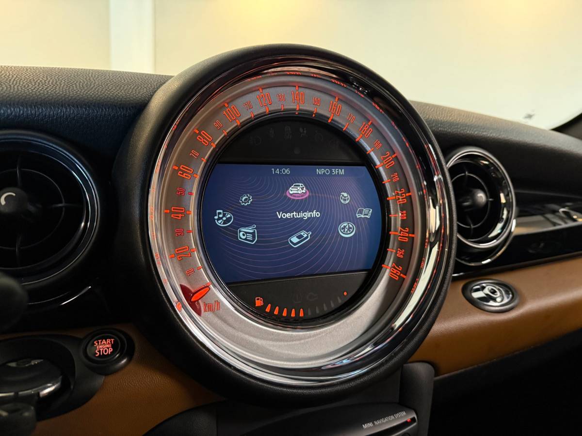 MINI Cooper S Cabrio Mini Mini Roadster 1.6 Cooper S *John Cooper Works* 184Pk! Elektr.Dak|Leer|Navi|Cruise|BT|NAP|JCW