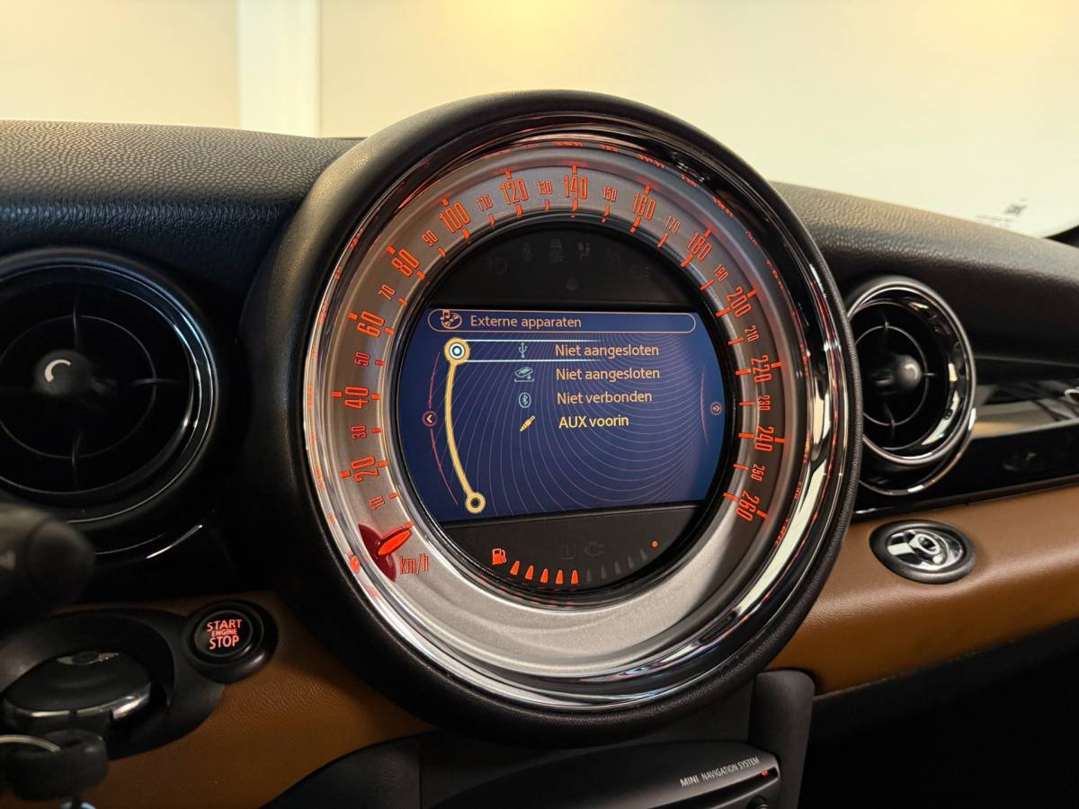 MINI Cooper S Cabrio Mini Mini Roadster 1.6 Cooper S *John Cooper Works* 184Pk! Elektr.Dak|Leer|Navi|Cruise|BT|NAP|JCW