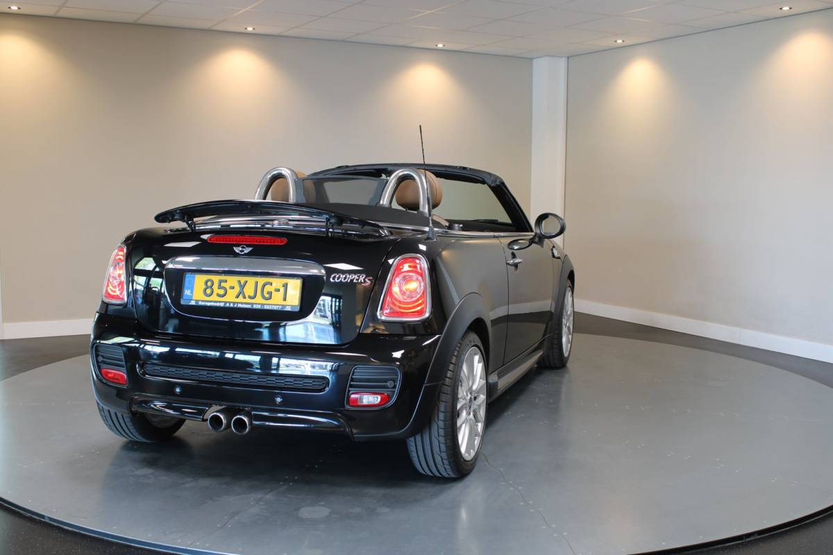 MINI Cooper S Cabrio Mini Mini Roadster 1.6 Cooper S *John Cooper Works* 184Pk! Elektr.Dak|Leer|Navi|Cruise|BT|NAP|JCW