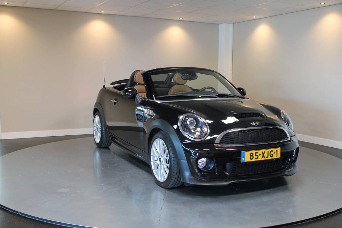 MINI Cooper S Cabrio Mini Mini Roadster 1.6 Cooper S *John Cooper Works* 184Pk! Elektr.Dak|Leer|Navi|Cruise|BT|NAP|JCW