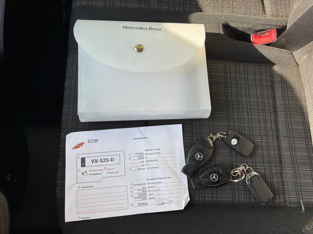 Mercedes-Benz Vito Mercedes-Benz Vito 111 CDI Functional Extra Lang | Rolstoelbus + Camera Nu € 12.975,-!!!