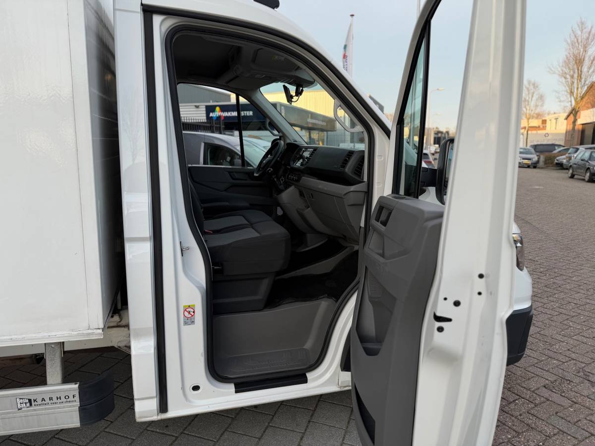 Volkswagen Crafter Volkswagen Crafter 35 2.0 TDI Highline L4 Bakwagen Laadklep DHOLLANDIA Airco Cruise Elk.Ramen Camera 360 zeer nette