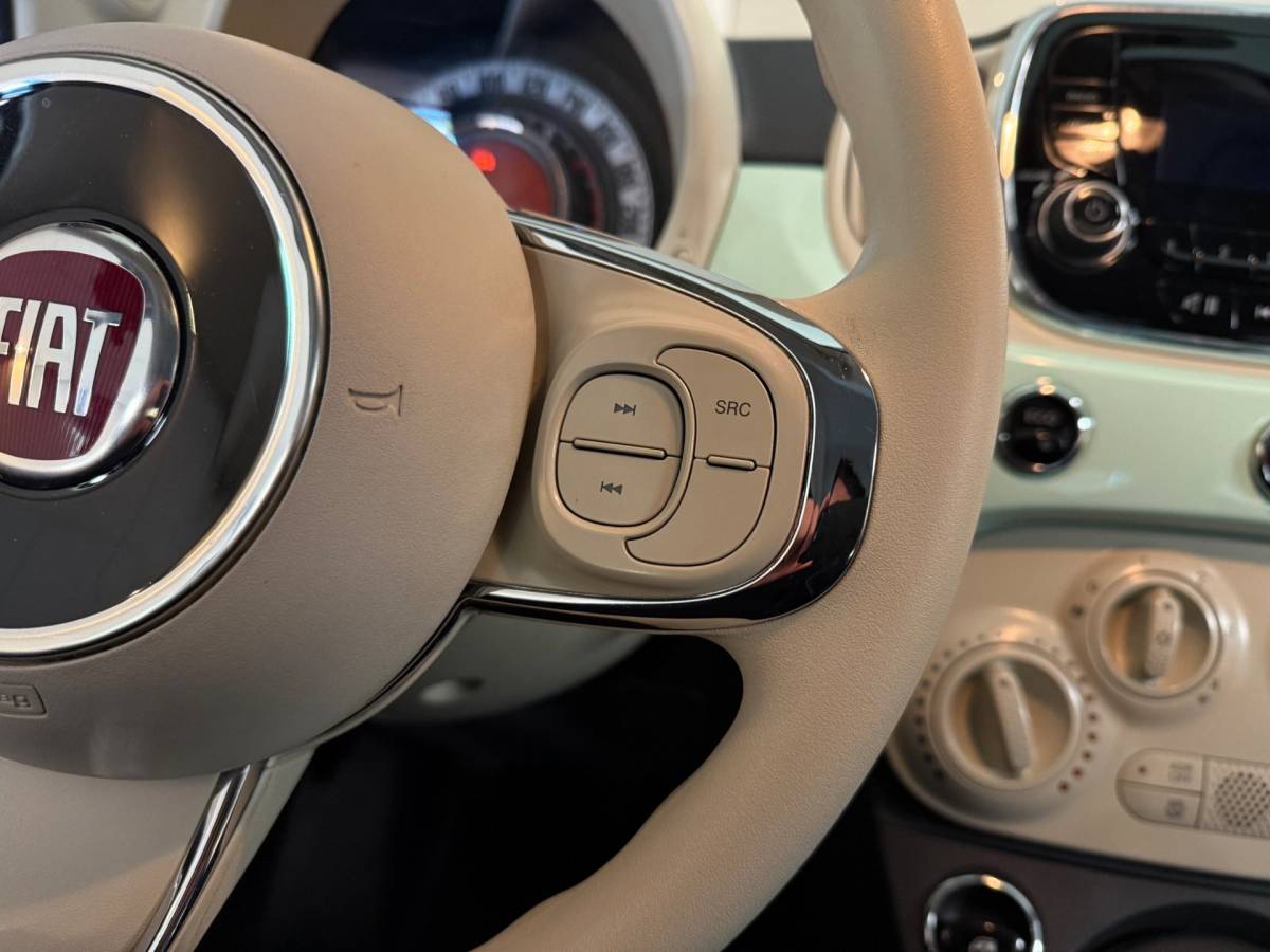 Fiat 500 Fiat 500 0.9 TwinAir Turbo Popstar *Mint-groen* Top-onderhouden! Cruise|NAP|Verde-Lattementa