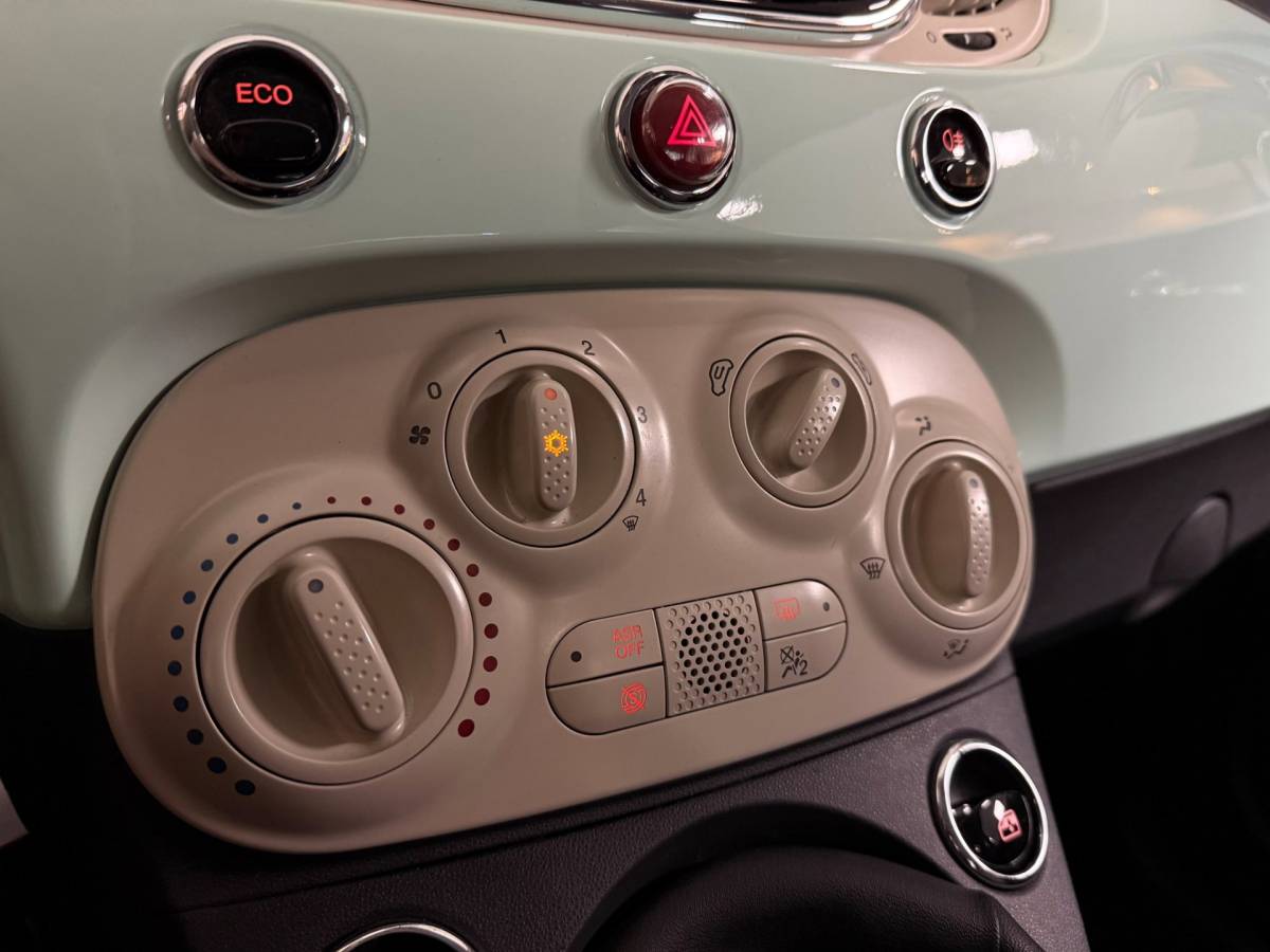 Fiat 500 Fiat 500 0.9 TwinAir Turbo Popstar *Mint-groen* Top-onderhouden! Cruise|NAP|Verde-Lattementa