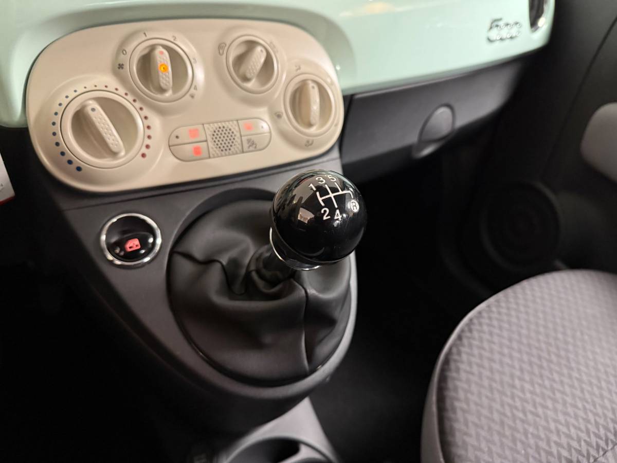 Fiat 500 Fiat 500 0.9 TwinAir Turbo Popstar *Mint-groen* Top-onderhouden! Cruise|NAP|Verde-Lattementa