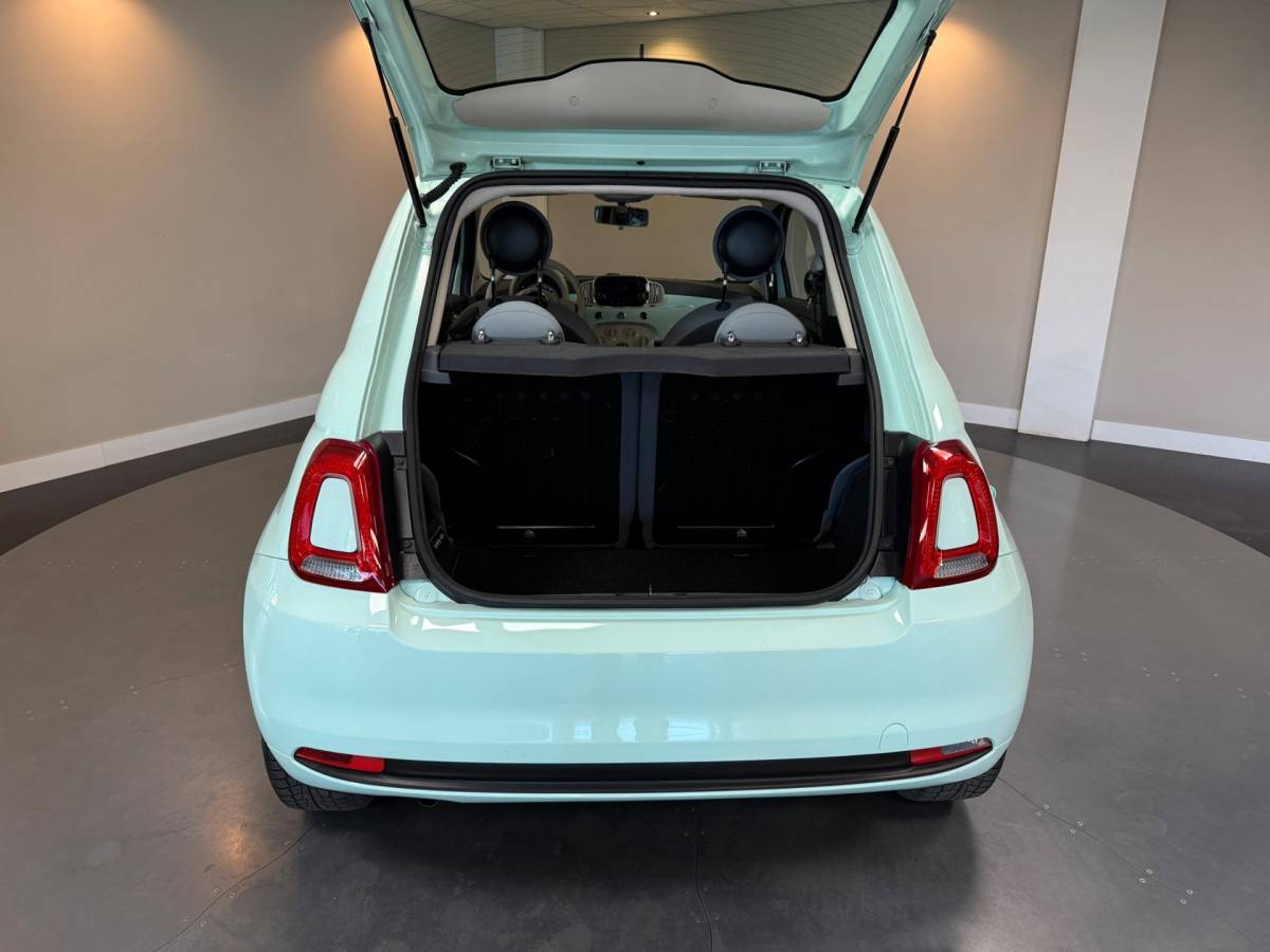 Fiat 500 Fiat 500 0.9 TwinAir Turbo Popstar *Mint-groen* Top-onderhouden! Cruise|NAP|Verde-Lattementa