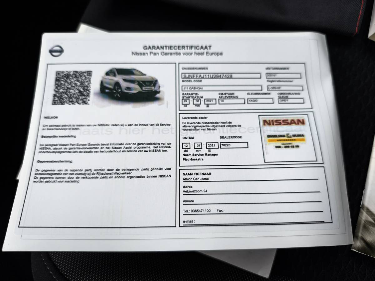 Nissan QASHQAI Nissan Qashqai 1.3 DIG-T Design Edition 2e-Eig. & Dealer-Onderh. BOVAG-Garantie. NL-Auto..