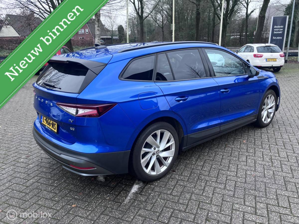 Škoda Enyaq iV Skoda Enyaq iV 60 First Edition RIJKLAARPRIJS BTW auto