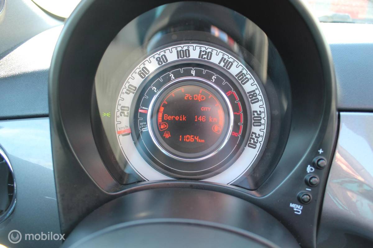 Fiat 500C Fiat 500 Cabrio 1.0 Hybrid Airco/PDC/Carplay/Cruisecontrole