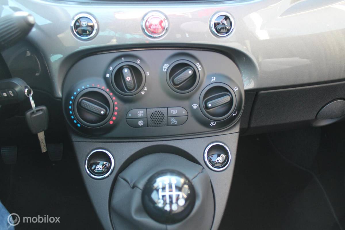Fiat 500C Fiat 500 Cabrio 1.0 Hybrid Airco/PDC/Carplay/Cruisecontrole