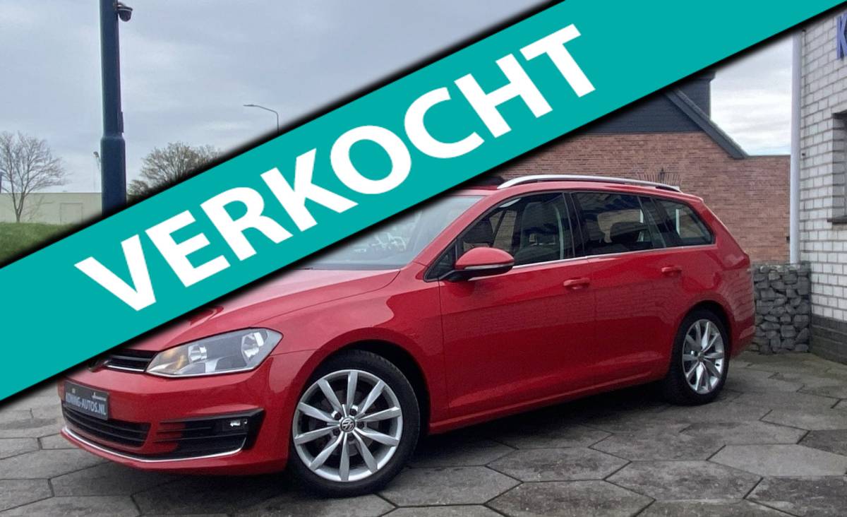 Volkswagen Golf Volkswagen Golf Variant 1.4 TSI Highline Panorama/ dls. Leder/ Trekhaak/ Cruisecontrol/ NAP