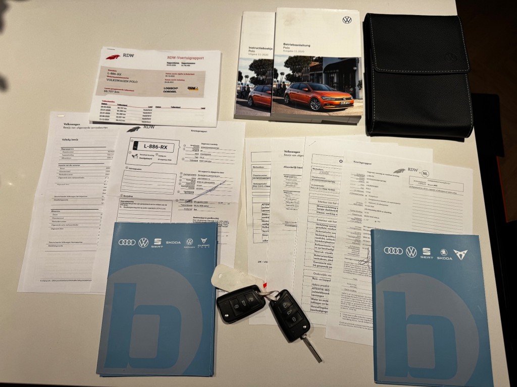 Volkswagen Polo Volkswagen Polo 1.0 TGI COMF.L. BUS.  CNG / CARPLAY / NAVI / ADAP. CRUISECONTROL / LED / DEALERONDERHOUDEN!