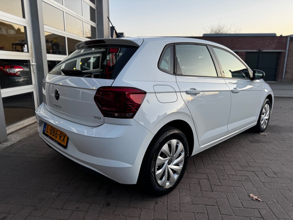 Volkswagen Polo Volkswagen Polo 1.0 TGI COMF.L. BUS.  CNG / CARPLAY / NAVI / ADAP. CRUISECONTROL / LED / DEALERONDERHOUDEN!