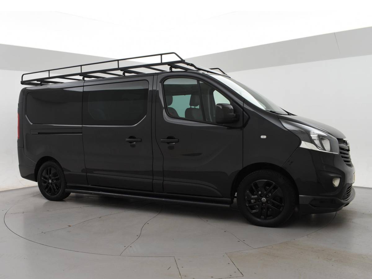 Opel Vivaro Opel Vivaro 1.6 CDTI 145 PK DUBBEL CAB. IRMSCHER GT 058/100 + 2 SCHUIFDEUREN | LEDER | CAMERA | STOELVERW. | TREKHAAK 2000 KG